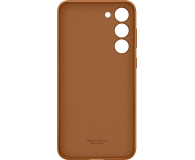 SAMSUNG Leather Case do Samsung S23+ Kamelowy - 1109983 - zdjęcie 3